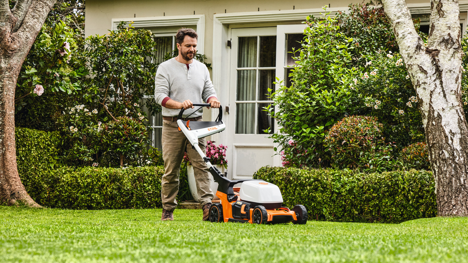 Elektrische/accu loopmaaier