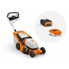 STIHL RMA 448 VC ACCU GRASMAAIER MET AP 300 S EN AL 300 ACTIE