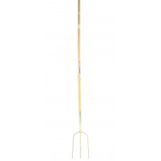 HOOIVORK - 3 TANDEN - MET VEERBUS - ESSENHOUTEN STEEL - 150 CM