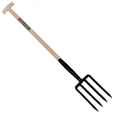 SPITVORK - PROFESSIONEEL - VASTE VEER - 4 TANDEN - ESSENHOUTEN STEEL - 85 CENTIMETER