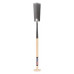 DRAINEERSPADE - BLANK GEPOLIJST - ESSENHOUTEN STEEL - 76 CM