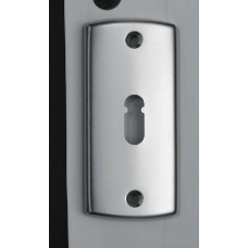 BINNENDEURROZETTEN CURVE SL/90X41X6/ALU. F1/EAN