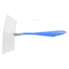 RONDE SCHOFFEL GESMEED 20CM BLAUW, ZONDER STEEL