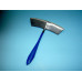 RONDE SCHOFFEL GESMEED 20CM BLAUW, ZONDER STEEL