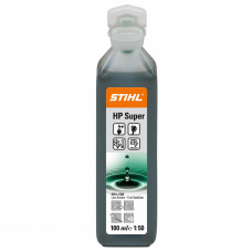 STIHL TWEE TAKT OLIE HP SUPER 0.1 LITER GROEN ACTIE