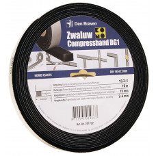 ZWALUW COMPRESSBAND 20/4 20X20 MM 8M/ROL ACTIE