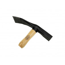 STRAATHAMER 7CM MET KORTE BEK EN HOUTEN STEEL