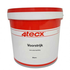4TECX VOORSTRIJK WIT DEKKEND 5LTR ACTIE