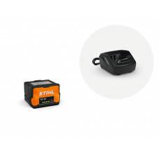 STIHL STARTERSET MET ACCU AK 10 EN LADER AL 101